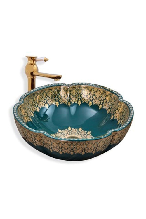 E-6011 Tezgah Üstü Porselen Lavabo