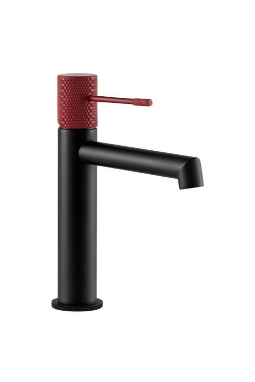 Fm-2118 Siyah & Kırmızı Lavabo Bataryası