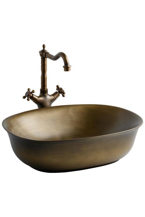 Eh-4600Br Tezgah Üstü Lavabo Bronz