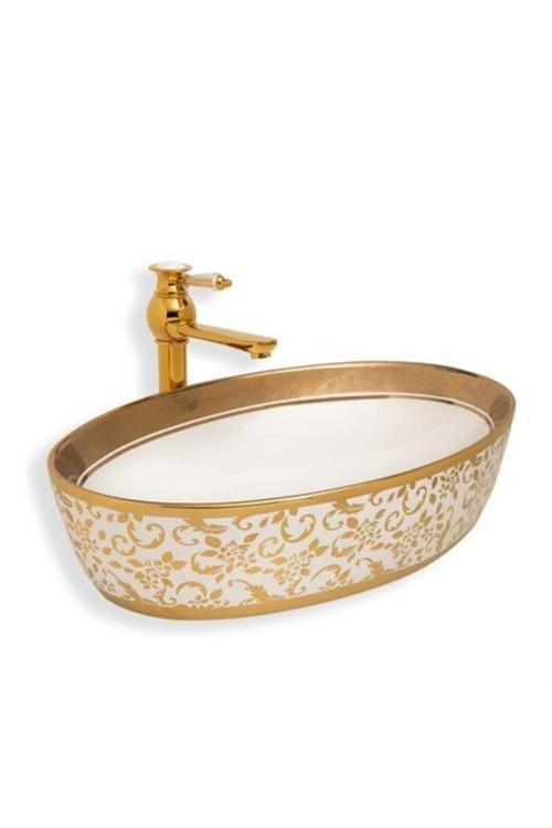 E-8130 Tezgah Üstü Porselen Lavabo