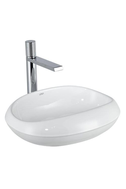 Tezgahüstü Lavabo (Beyaz) Ey-4710