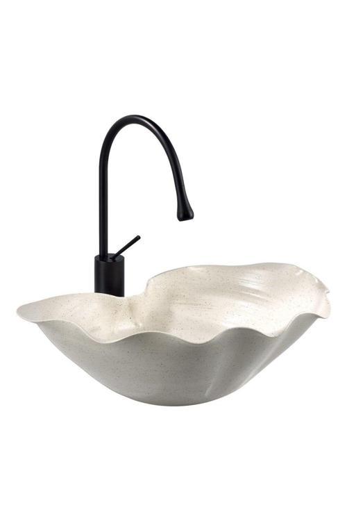 Tezgahüstü Lavabo (Mat Beyaz) Ey-9103