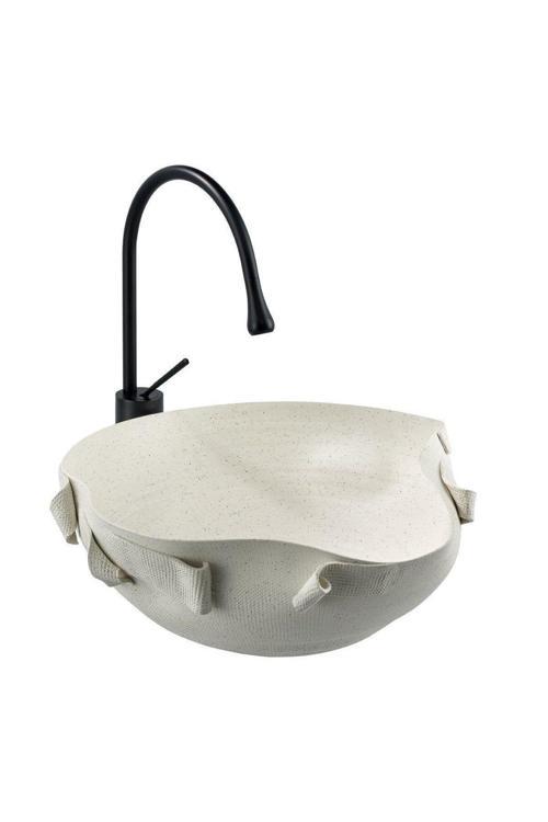 Tezgahüstü Lavabo (Mat Beyaz) Ey-9102