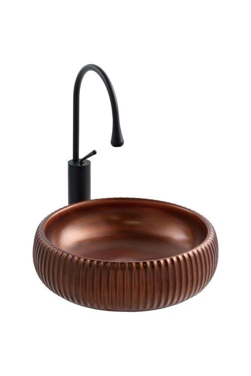 Tezgahüstü Lavabo (Bordo) E-4161X