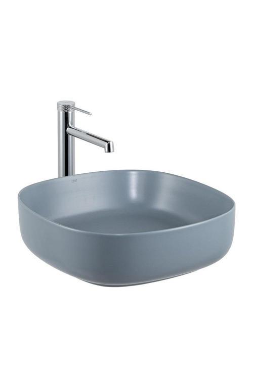 Tezgahüstü Lavabo (Mat Mavi) E-W1203Mm