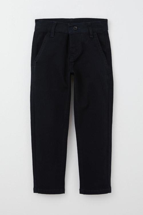 Erkek Çocuk Pantolon Gabardin Basic 3-7 Yaş, Lacivert