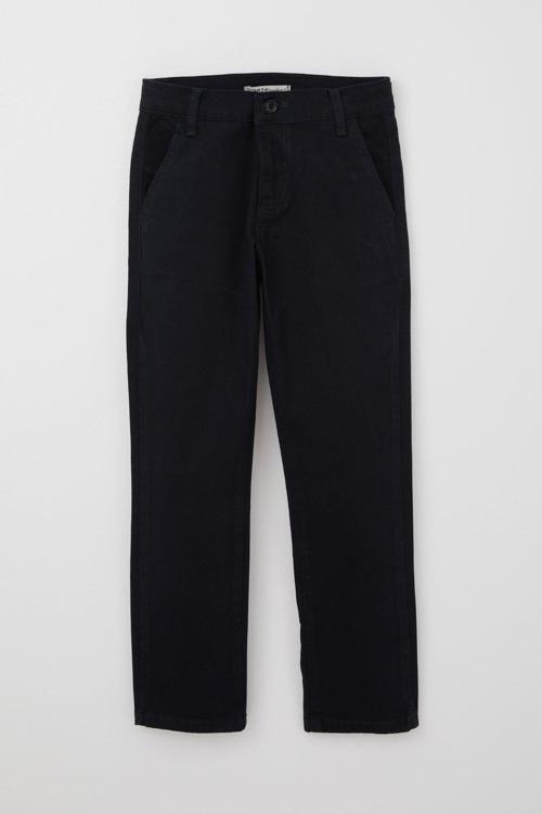 Erkek Çocuk Pantolon Gabardin Basic 8-14 Yaş, Lacivert