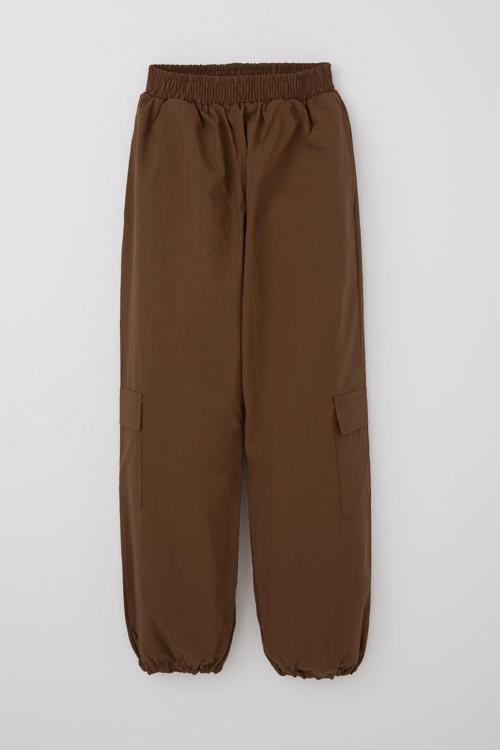 Kız Çocuk Paraşüt Jogger Paça Pantolon Kargo Cep 7-12 Yaş, Koyu Kahve