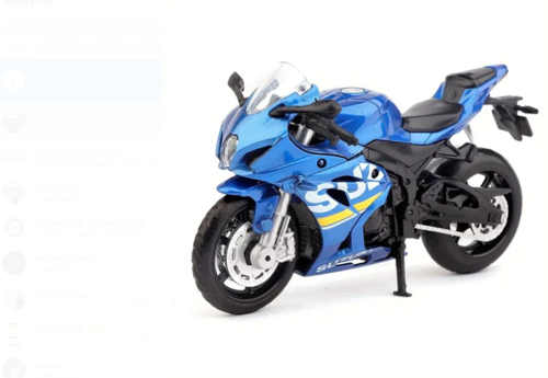 Suzuki GSX-R1000 Motosiklet Maket