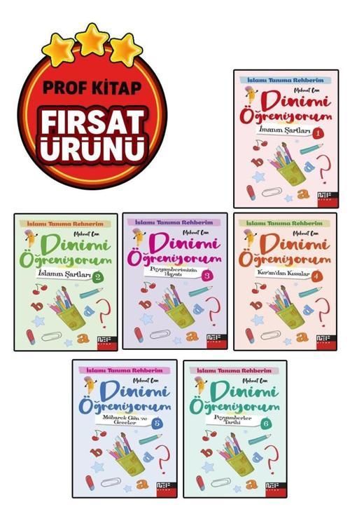 Nef Kitap Dinimi Öğreniyorum Seti - 6 Kitap (9+Yaş)