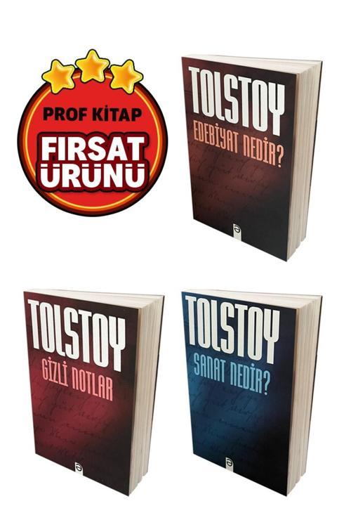 Nef Kitap Tolstoy Seçme Eserleri Seti 3 Kitap