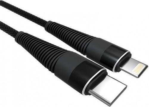 Apple iPhone Lightning 5A 100 W Örgülü Hızlı Şarj ve Data Kablosu 1 Metre Siyah SZC-01
