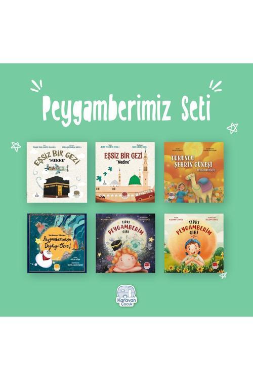 Karavan Çocuk Çocuklar İçin Peygamberimiz Seti (6 Kitap)