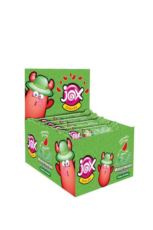 Karpuz Aromalı Yumuşak Şerit Şekerleme 7 Gr X 60 Adet/1 Kutu.