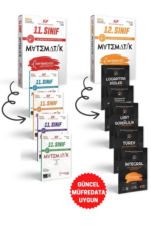 Navigasyon Yayınları Ayt Matematik Kif Seti (Kademeli İlerleme Fasikülleri)