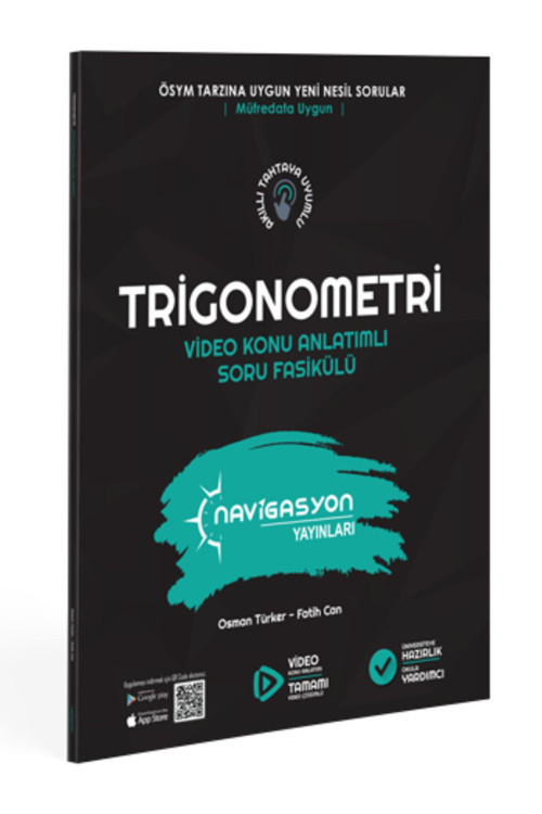 Navigasyon Yayınları Trigonometri Video Konu Anlatımlı Soru Fasikülü (Müfredata Uygun)