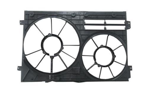 Volkswagen Jetta 6 11/14 Radyatör Ve Kli̇ma Fan Davlumbazı Boş Gövde (Çi̇ftli̇) (300w 363mm) 