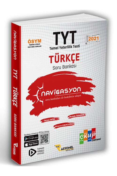 Rasyonel Yayınları Tyt Türkçe Soru Bankası (Müfredata Uygun-Video Çözümlü Ve Çkup Sistemli)