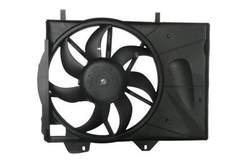 Citroen C Elysee 12/16 Radyatör Fan Davlumbazı Komple (Uzun) (Motorlu)(7 Kanat) (Ori̇s) 
