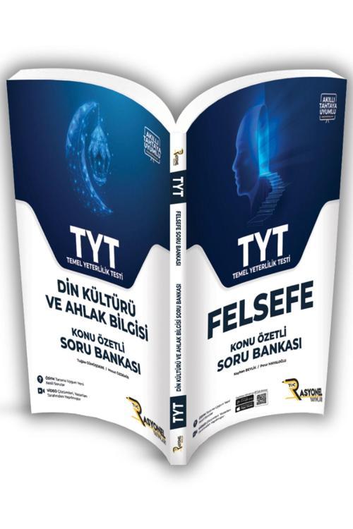 Rasyonel Yayınları Tyt Felsefe - Tyt Din Kültürü Ve Ahlak Bilgisi Soru Bankası (Konu Özetli)