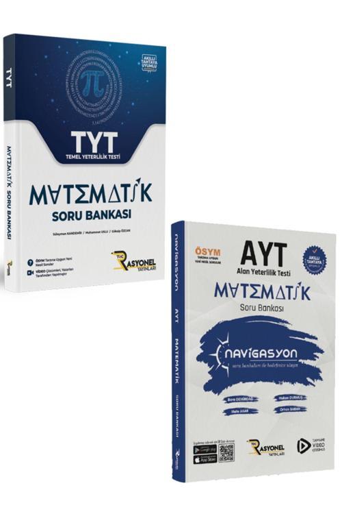 Rasyonel Yayınları Tyt Matematik Ve Ayt Matematik Soru Bankası Seti (2 Kitap)