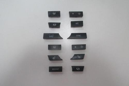 Bmw 5 Seri F10 10/16 Kli̇ma Ayar Düğme Seti̇ (12 Parça) 