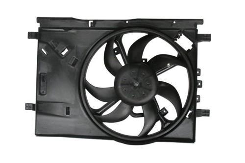 Opel Corsa D 07/14 Radyatör Fan Davlumbazı Komple 1.2/1.4 (7 Kanat) (Motorlu) (Ori̇s) 