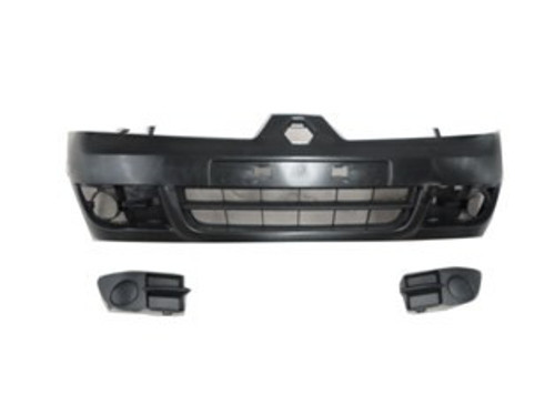 Renault Clio 2 Sd/hb 06/08 Ön Tampon Si̇yah (Panjur/si̇s Kapağı İle Bi̇rli̇kte)(makyajlı Kasa) Tyg)