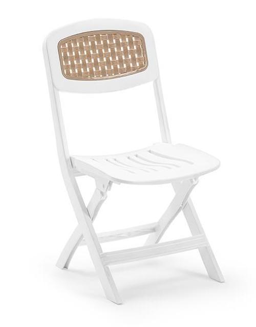 SY-2530 Katlanır Lüks Plastik Sandalye