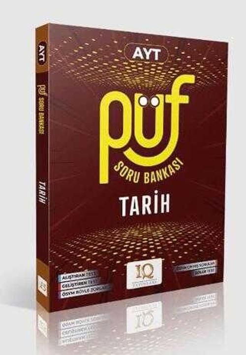 IQ Yayınları AYT PÜF Tarih Soru Bankası