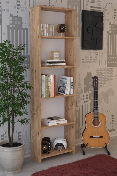 Abete 5 raflı kitaplık (oyuncak dolabı), Atlantik Çam