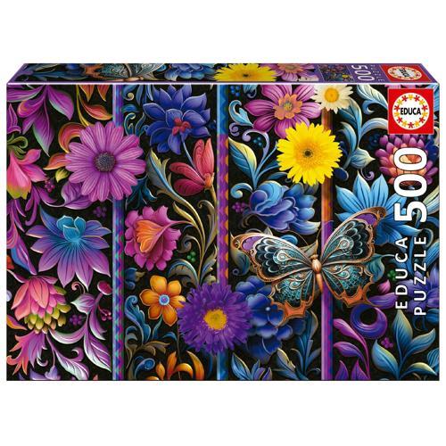 500 Parça Badda Çiçeğinin Açışı Puzzle - 19909 - Badda Bloom