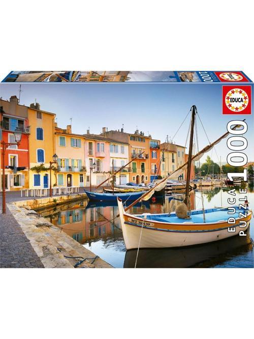1000 Parça Proven Martigues Limanı Puzzle - 19928 - Harbour In Martigues Provence