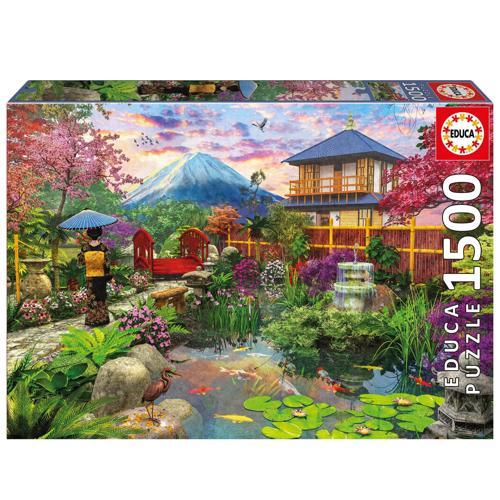 1500 Parçalı Puzzle Japon Bahçesi - 19937 - Japanese Garden