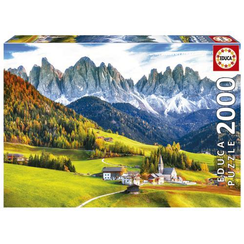2000 Parça Puzzle Dolomitlerde Sonbahar - 19566 - Autumn In The Dolomites