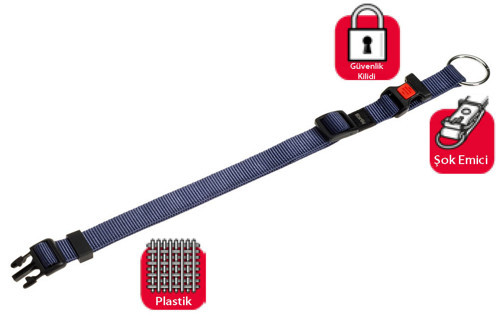 Kilitli Boyun Tasma S 30-45Cm Koyu Mavi
