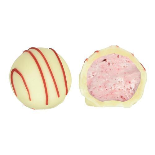 Vişneli Beyaz Bonbon Trüf Çikolata 500 Gr