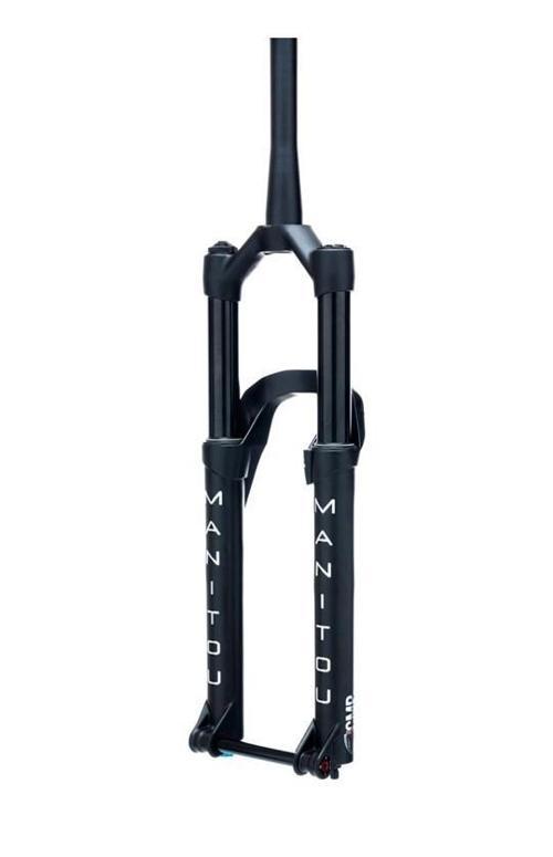 Manitou Machete Comp 27.5”/29” Jant Havalı Kilitlenebilir Bisiklet Maşası Amortisörlü Maşa Siyah Sokma Mil