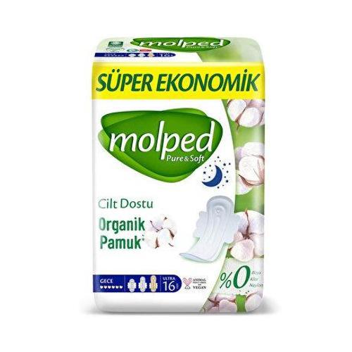 Pure Soft Süper Ekonomik Ped Gece 16x4 64 Adet