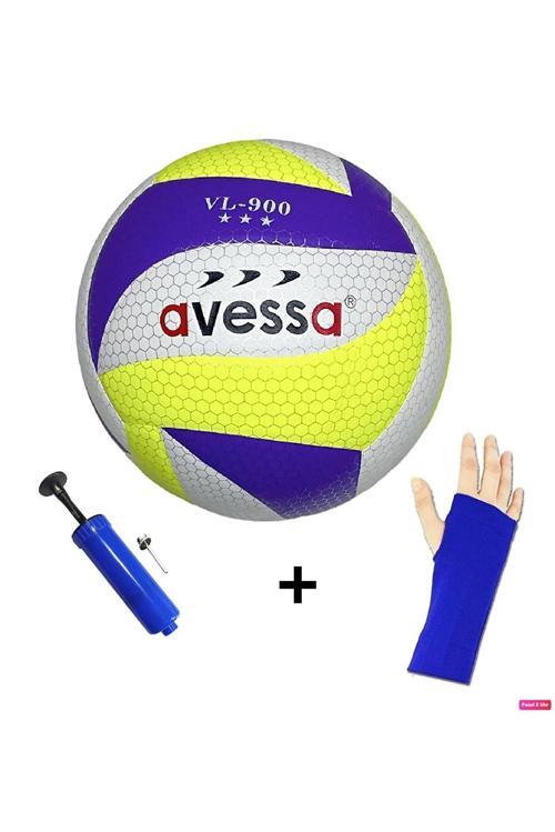 Vl-900-100 Yumuşak Yapıştırma Voleybol Topu Pompa ve Kolluk Set