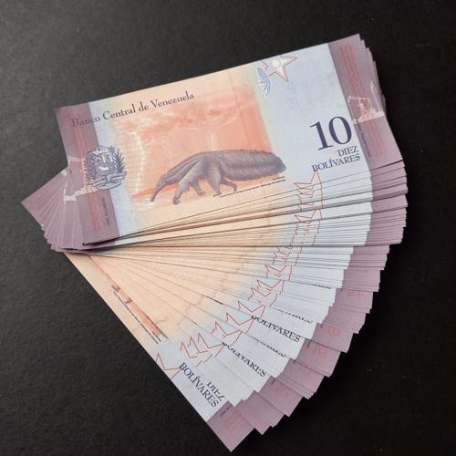 3996367f61c566f2eb 2018 Venezuela 10Bolivar ÇİL 100Adet Yabancı Deste Kağıt Para