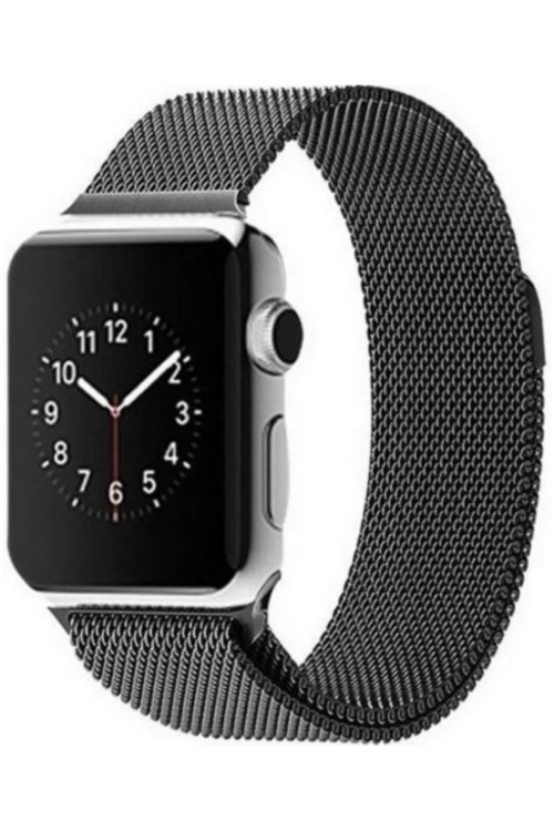 Apple Watch 7 8 9 10 Ultra 2 44 45 46 49mm Uyumlu Metal Hasır Kordon