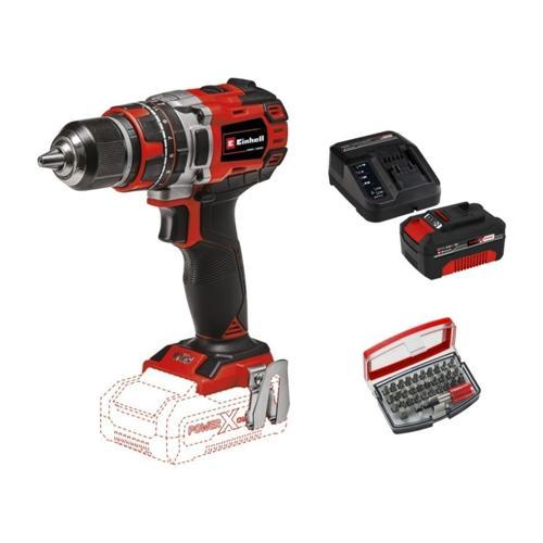 Tp-Cd 18/50 Li-I Bl Solo Akülü Vidalama Seti + 1 x 4 Ah Starter Kit + Kwb 32 Parça Bits Uç