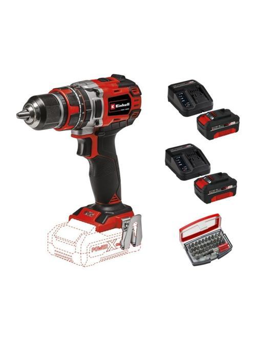 Tp-Cd 18/50 Li-I Bl Solo Akülü Vidalama Seti + 2 x 4 Ah Starter Kit + Kwb 32 Parça Bits Uç