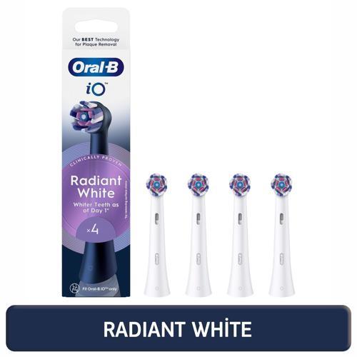 iO Radiant White Beyaz Diş Fırçası Yedek Başlığı 4 Adet