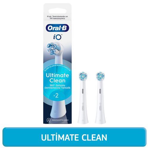 iO Ultimate Clean Beyaz Diş Fırçası Yedek Başlığı 2 Adet