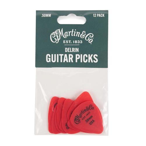 18A0152 Delrin Pena 0.50 mm Gitar Pena (12 Adet)
