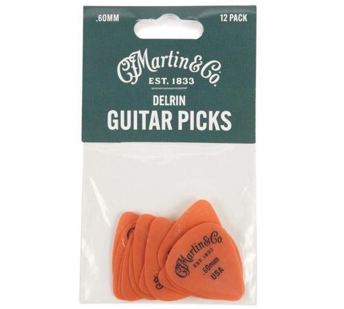 18A0153 Delrin Pena 0.60 mm Gitar Pena (12 Adet)