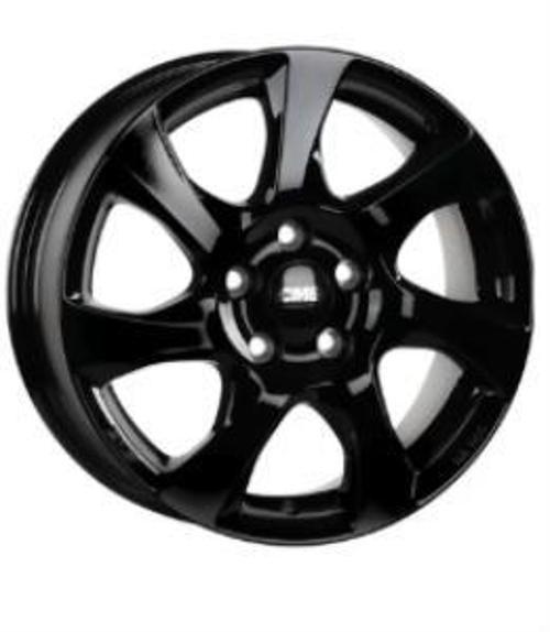 -352-09 7.0x16" -5x112 ET45 57.1 Complete Matt Black Jant (4 Adet)