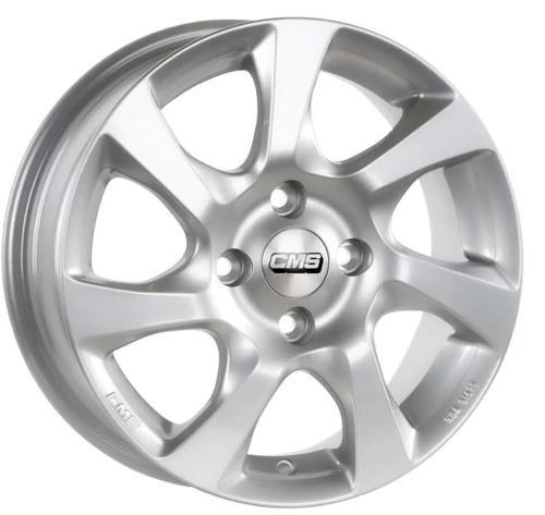 -1060-16 6.5x16" -5x114.3 ET45 65.1 Silver Jant (4 Adet)
